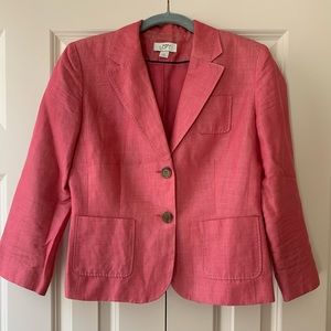 LOFT 3/4 sleeve linen jack